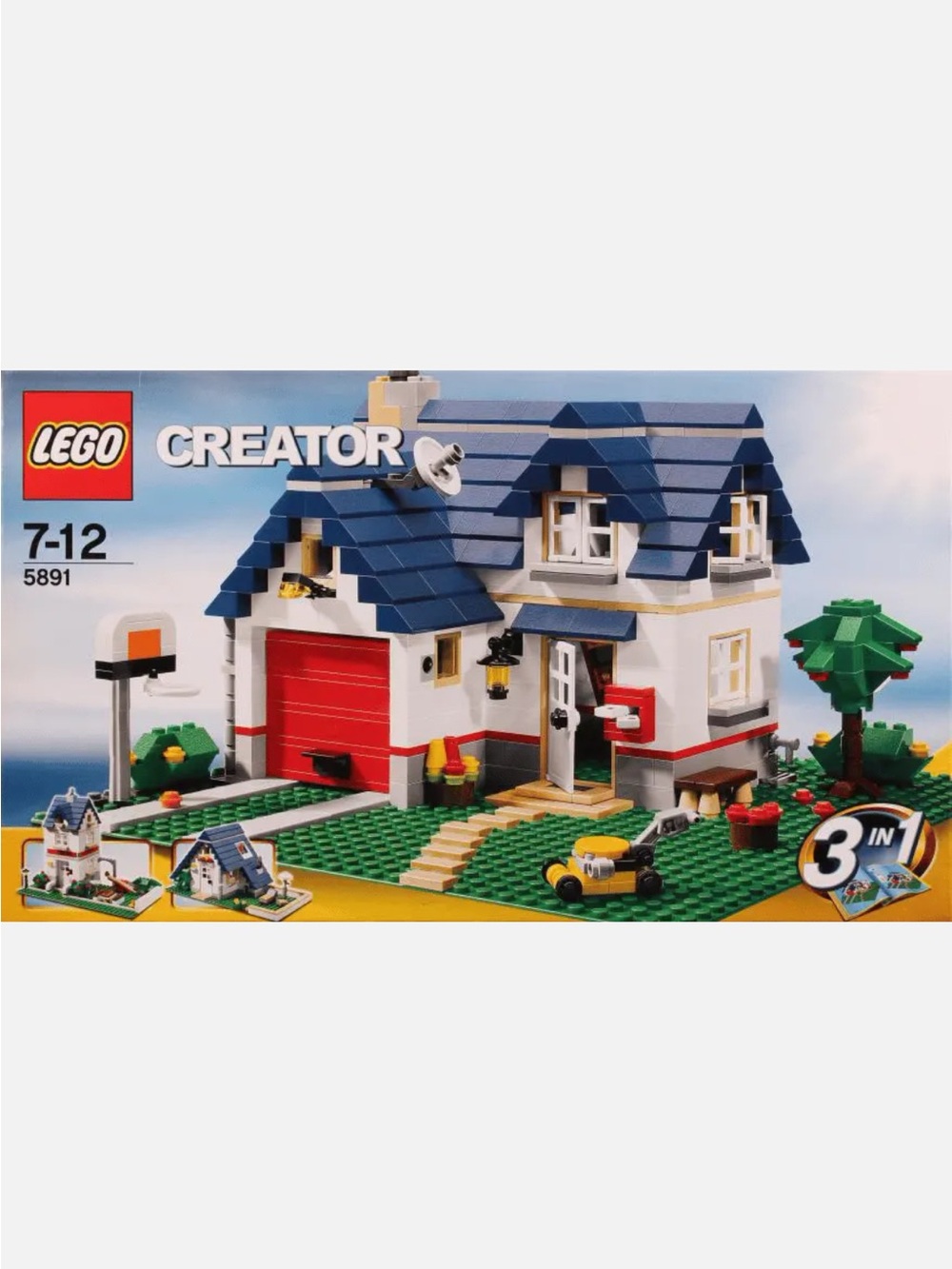 LEGO CREATOR Apple Tree House 5891 3 in 1 No Box No Manual Vintage fully built